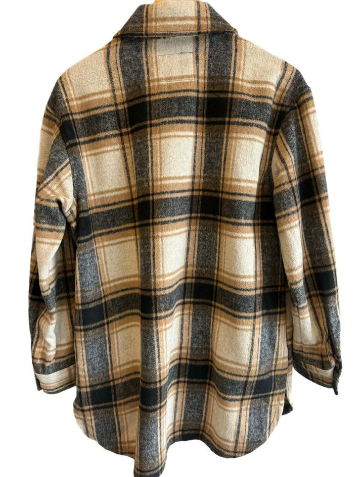 Sanctuary NWT Oversized Tie Shirt Jacket - Size XS