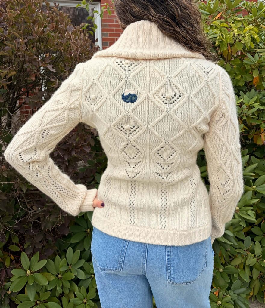 Stella McCartney Cable Knit Wool Cardigan - Size 40
