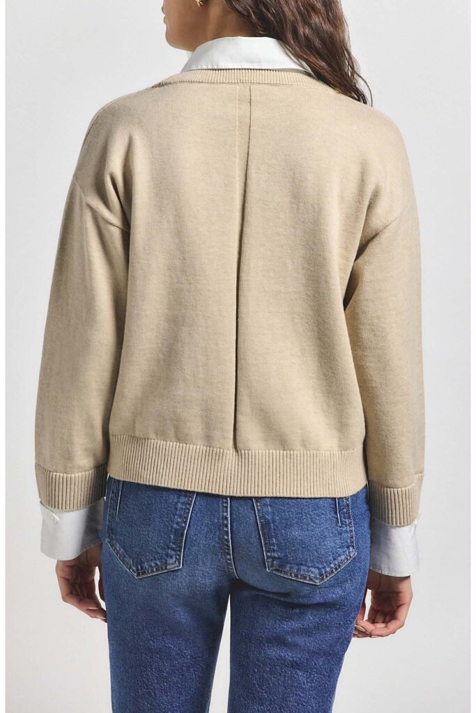 Derek Lam IO Crosby Mixed Media Sweater NWT- Size XS