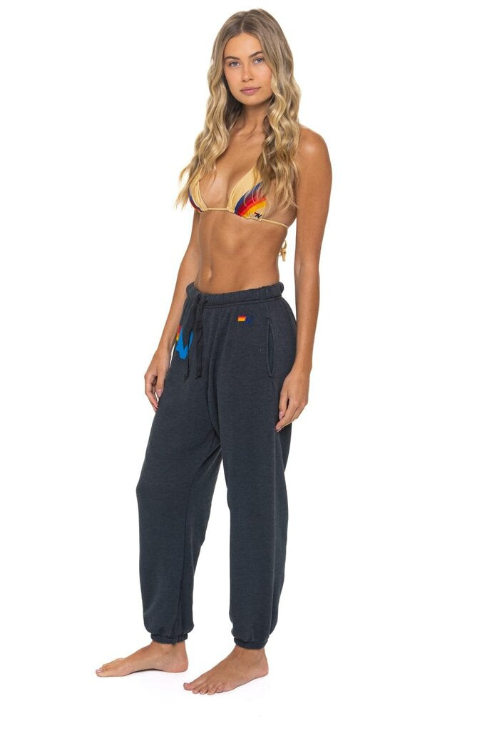 Aviator Nation Logo Joggers - Size Medium (Retails for $156)