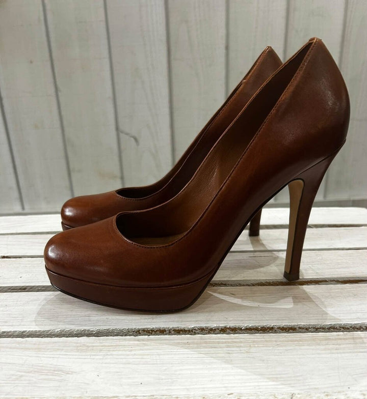 Cole Haan Leather Platform Pumps - Size 6.5