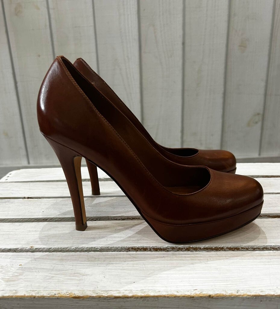 Cole Haan Leather Platform Pumps - Size 6.5