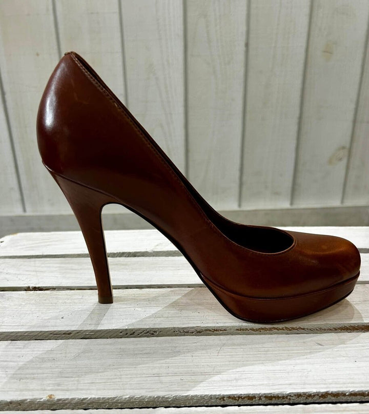 Cole Haan Leather Platform Pumps - Size 6.5