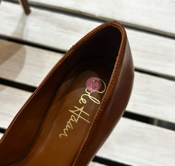 Cole Haan Leather Platform Pumps - Size 6.5
