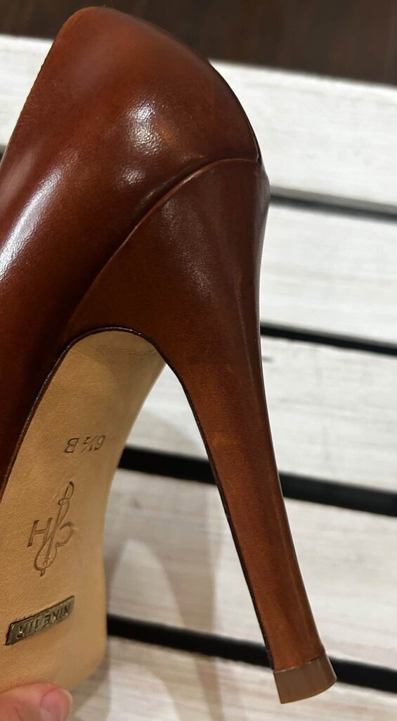 Cole Haan Leather Platform Pumps - Size 6.5
