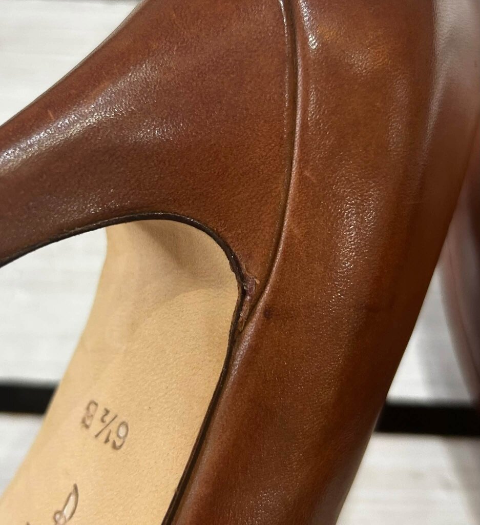 Cole Haan Leather Platform Pumps - Size 6.5