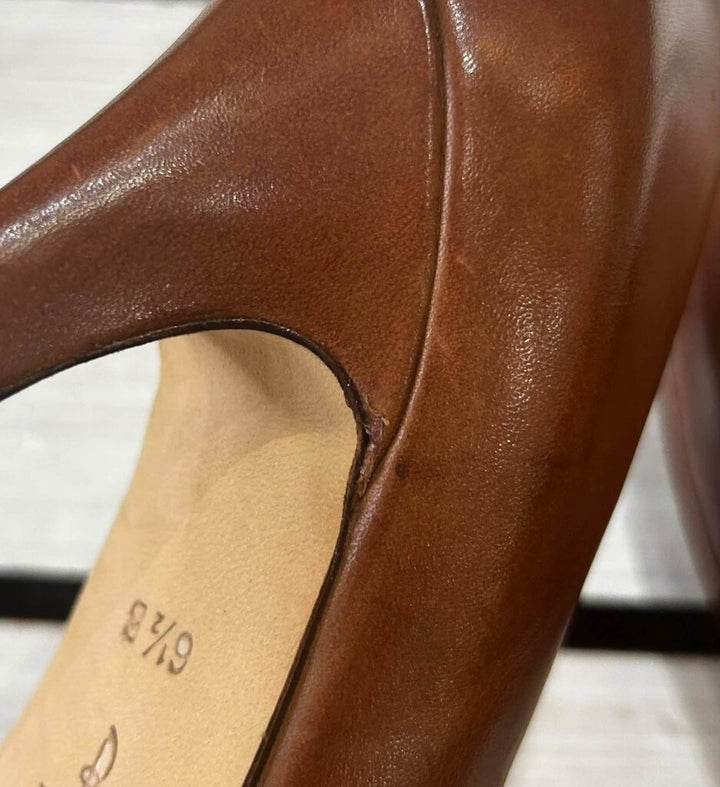 Cole Haan Leather Platform Pumps - Size 6.5