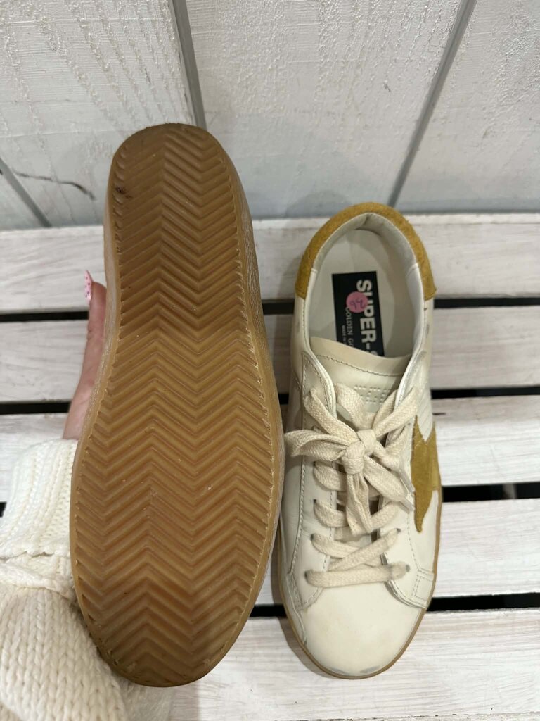 Golden Goose Super-Star Sneakers - Size 36