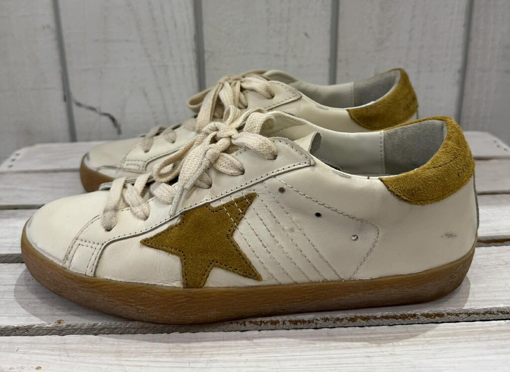 Golden Goose Super-Star Sneakers - Size 36