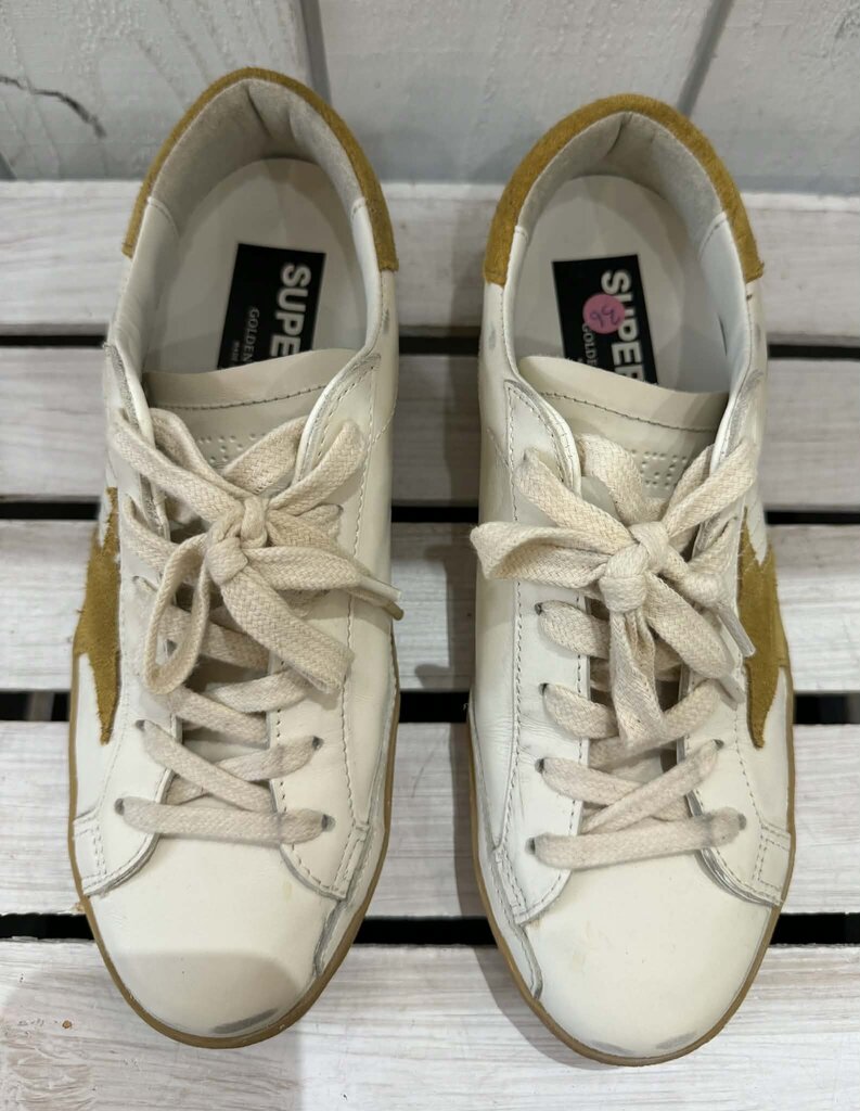 Golden Goose Super-Star Sneakers - Size 36