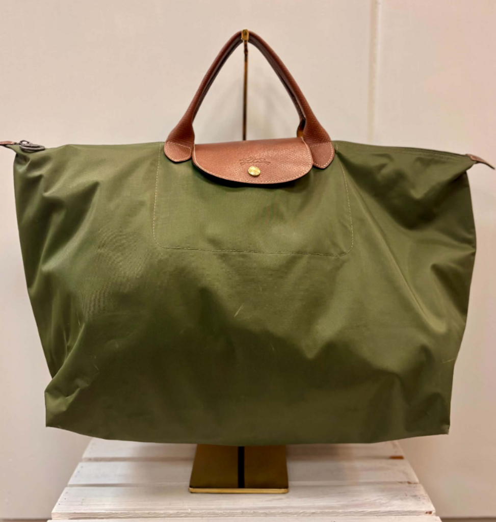 Le Pliage Original XL Travel Bag in Olive (Retails For $230)