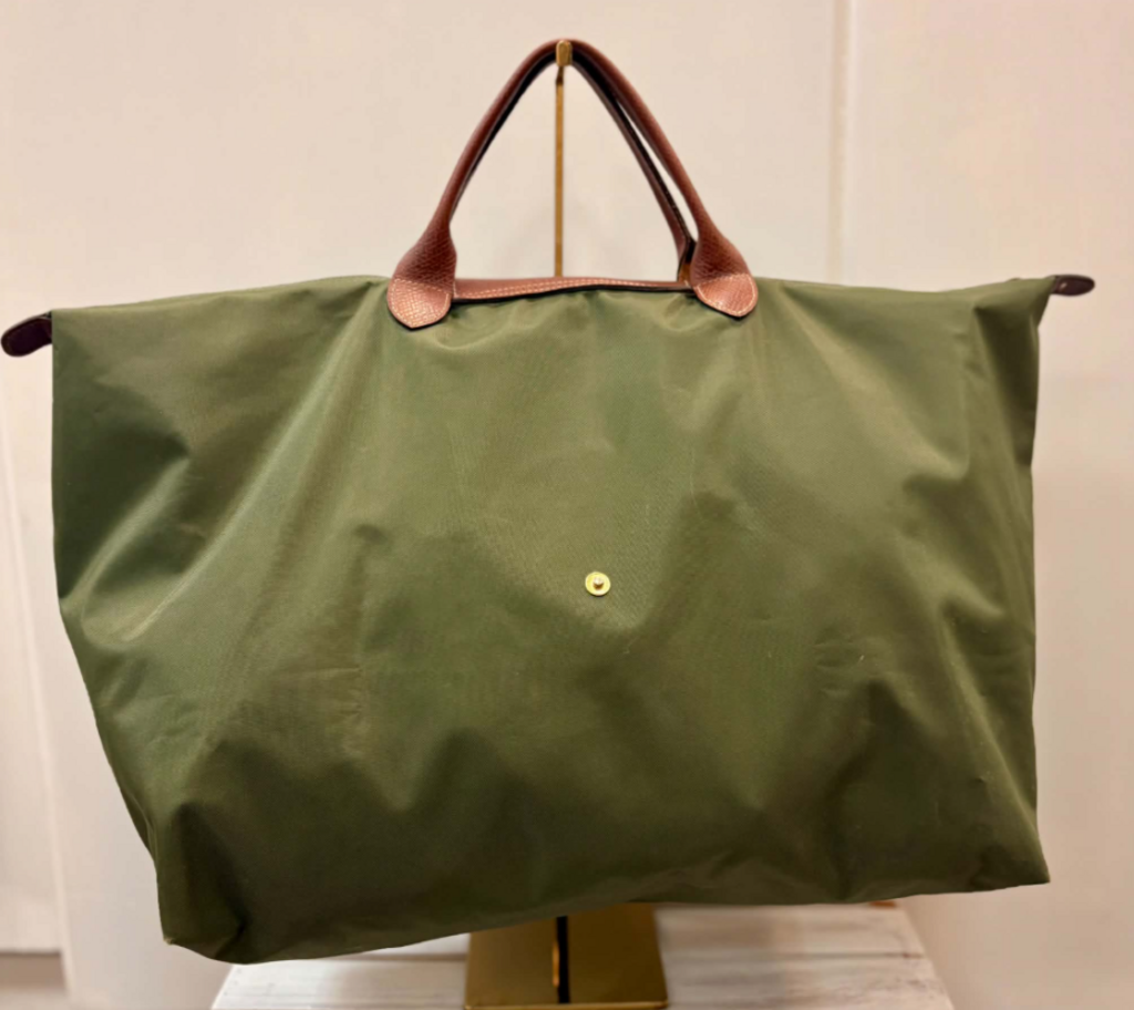 Le Pliage Original XL Travel Bag in Olive (Retails For $230)