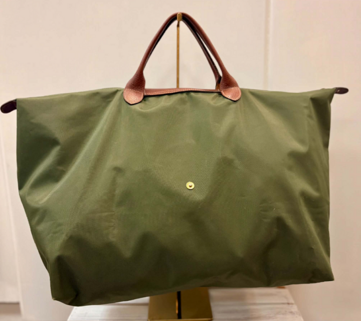 Le Pliage Original XL Travel Bag in Olive (Retails For $230)