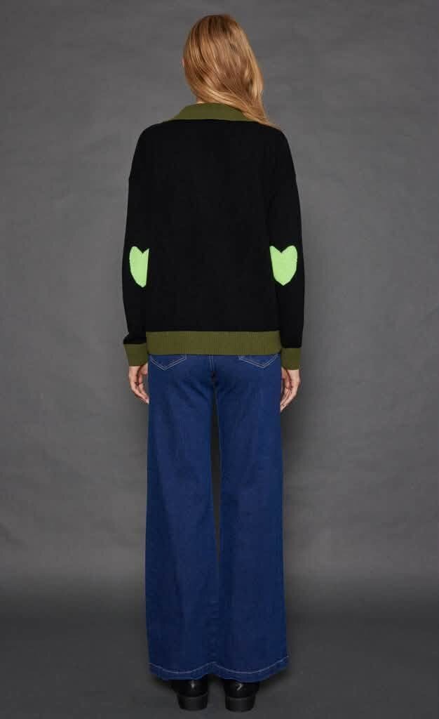Lisa Todd Polo Pop Cashmere Sweater - Size XS
