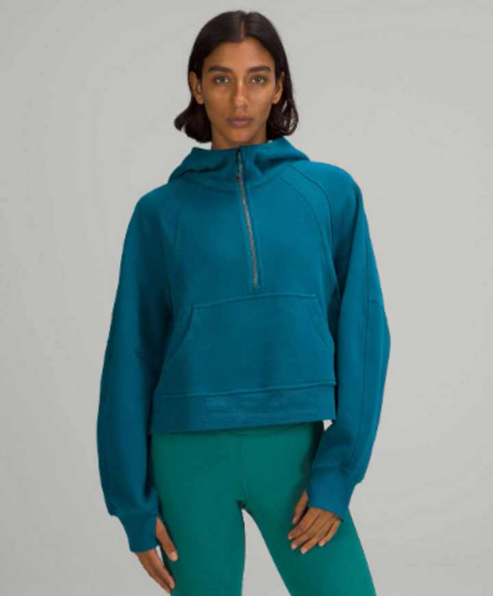 Lululemon NWT Scuba Oversized Half-Zip Hoodie in Capri - Size M/L