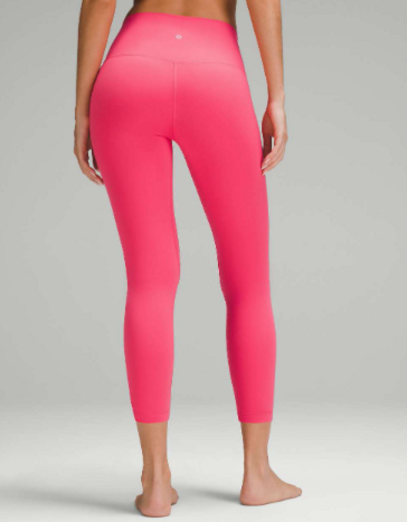 Lululemon Align High-Rise Pant 25" in Glaze Pink - Size 6