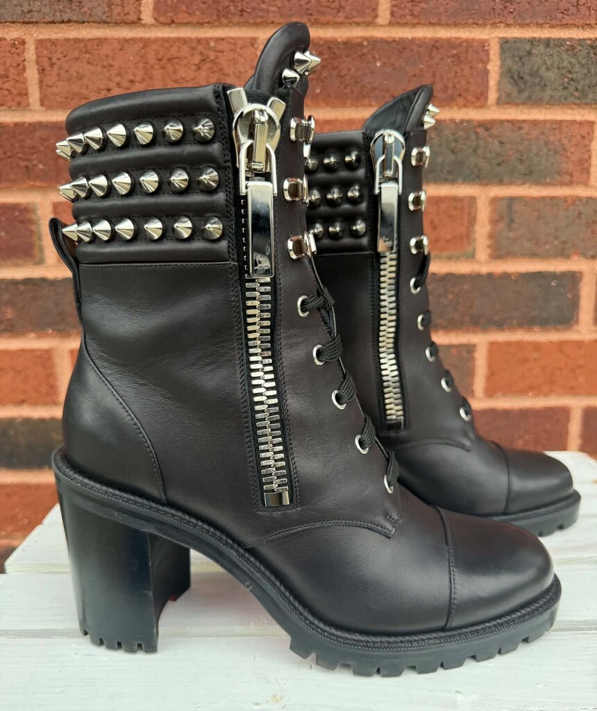 Christian Louboutin Winter Spike 70 Boot - Size 39.5