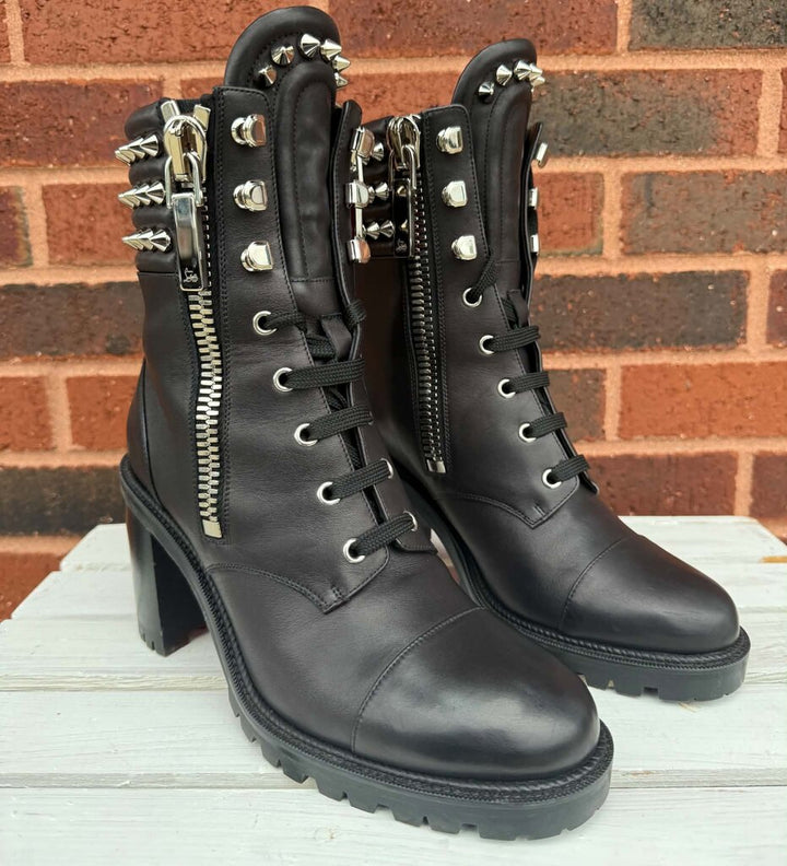Christian Louboutin Winter Spike 70 Boot - Size 39.5
