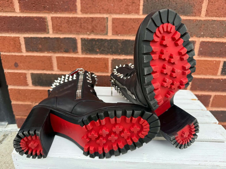 Christian Louboutin Winter Spike 70 Boot - Size 39.5