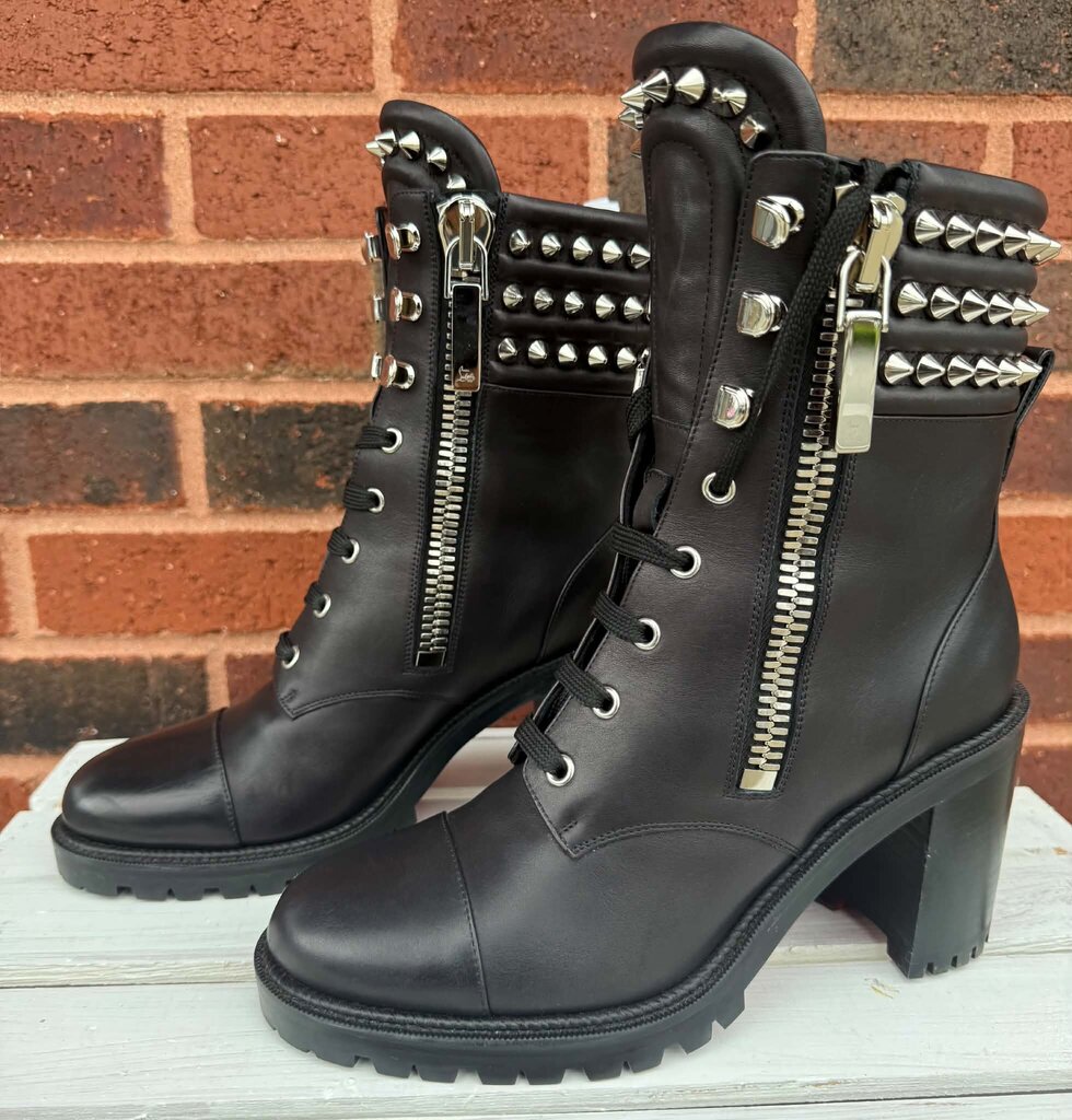 Christian Louboutin Winter Spike 70 Boot - Size 39.5