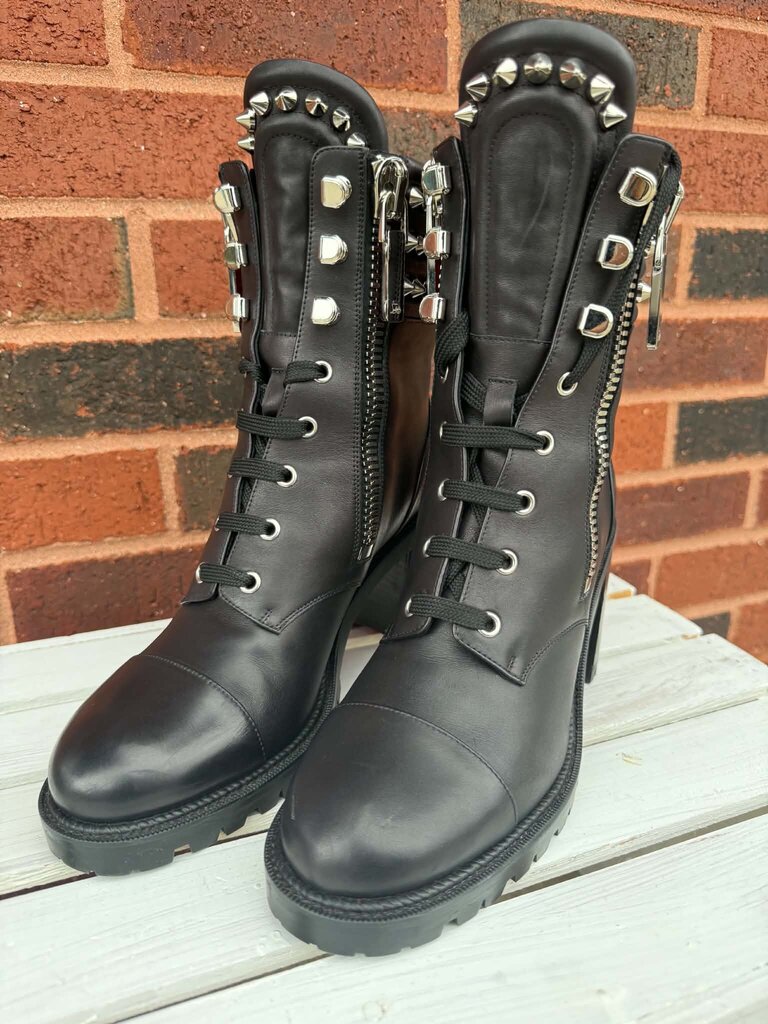 Christian Louboutin Winter Spike 70 Boot - Size 39.5