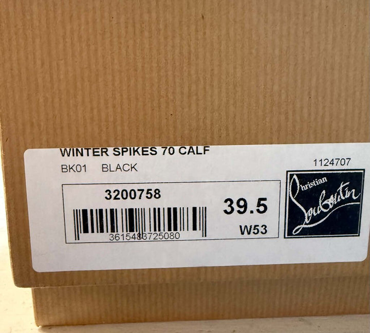 Christian Louboutin Winter Spike 70 Boot - Size 39.5