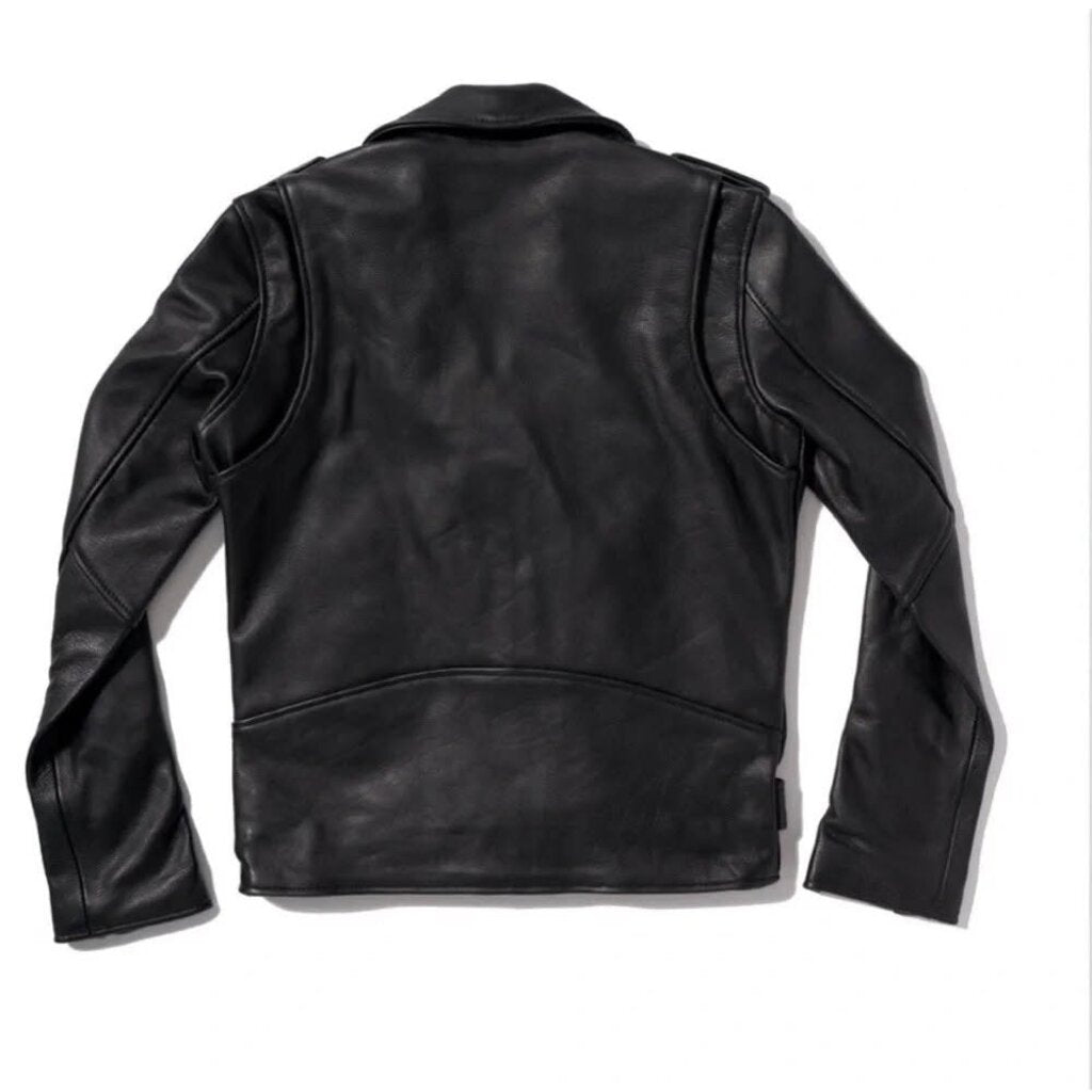 Understated Leather Moto Jacket - Size Medium (retails $550)