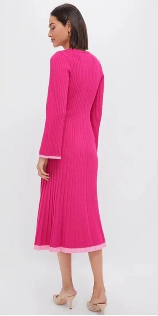 Hyacinth House Kiera Ribbed Midi Dress - Size Small