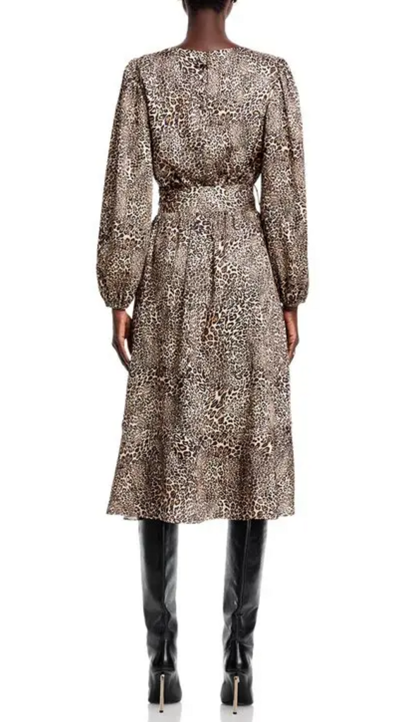 Elie Tahari NWT Jada Dress in Mythical Leopard Print - Size 2 (Retails for $495)