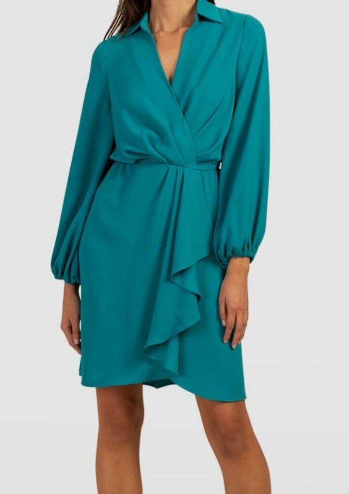 Trina Turk NWT Revelry Faux Wrap Dress - Size 8 (Retails for $348)