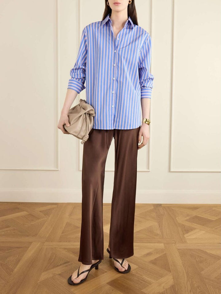 Comme Si Silk Bias Pant - Size Small