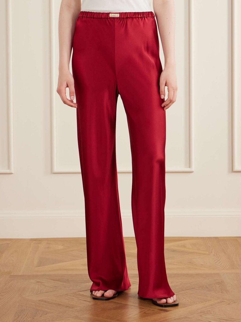 Comme Si Silk Bias Pant - Size Small