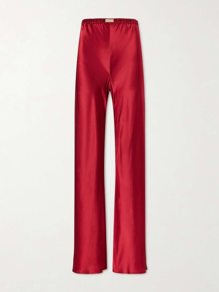 Comme Si Silk Bias Pant - Size Small