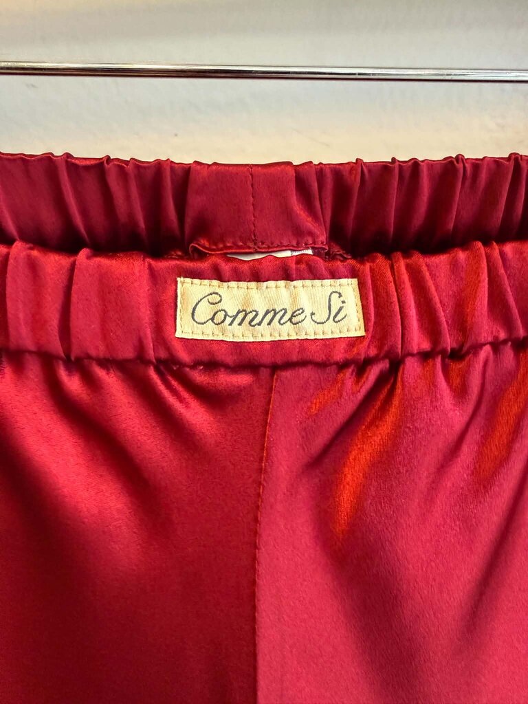 Comme Si Silk Bias Pant - Size Small