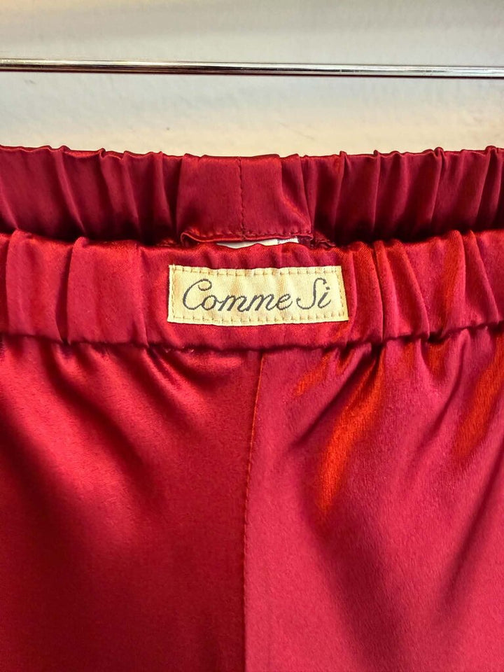 Comme Si Silk Bias Pant - Size Small