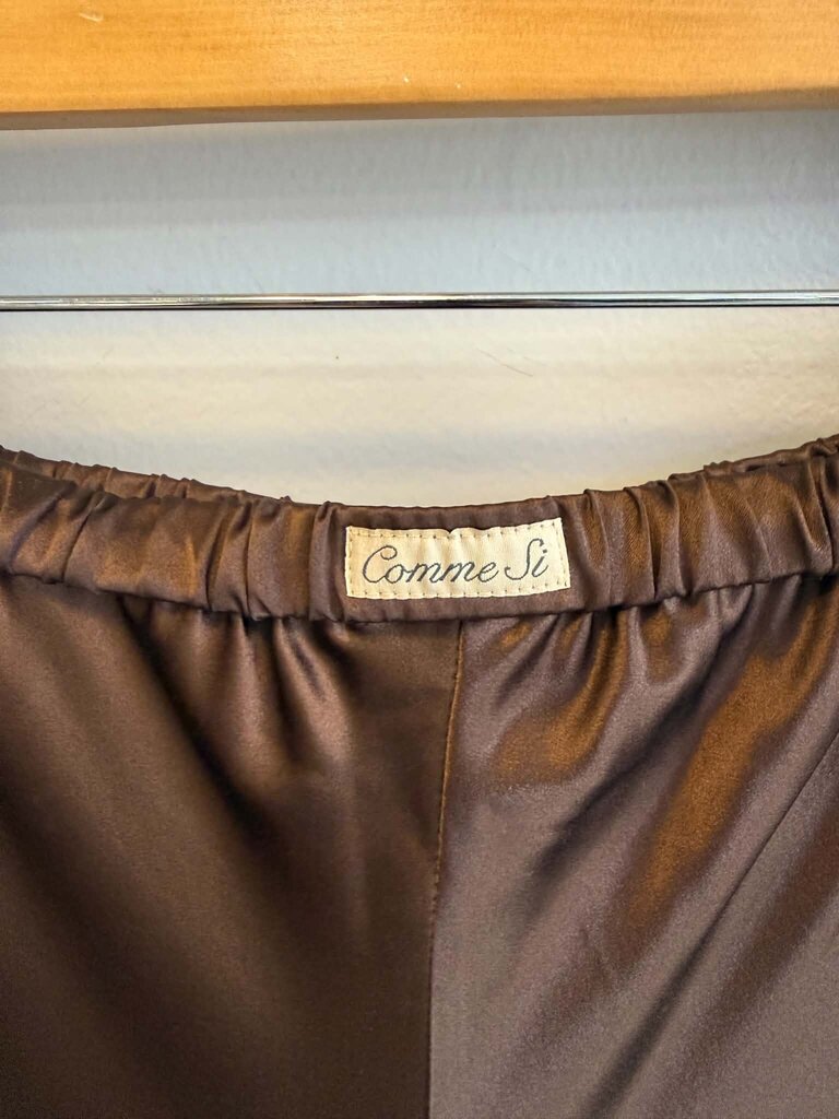 Comme Si Silk Bias Pant - Size Small