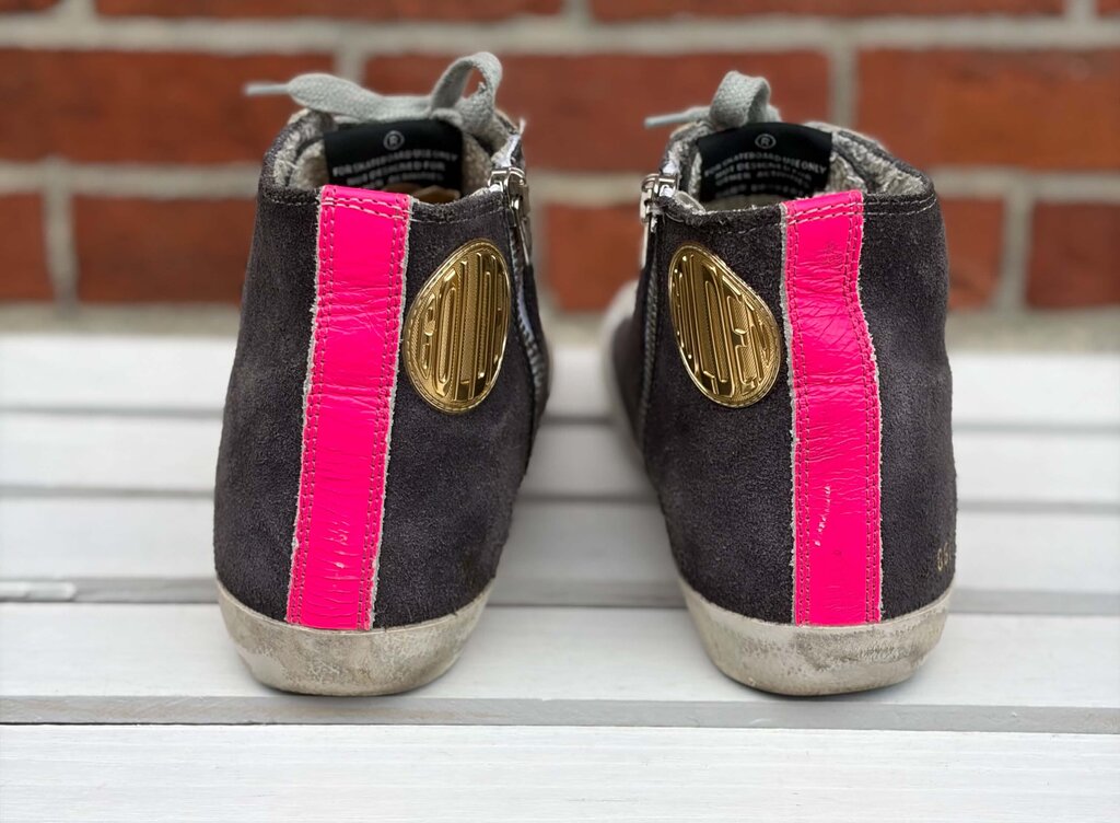 Golden Goose Suede Francy Gold Star Athletic Sneaker - Size 7