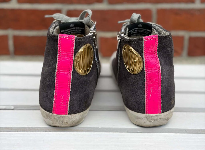 Golden Goose Suede Francy Gold Star Athletic Sneaker - Size 7