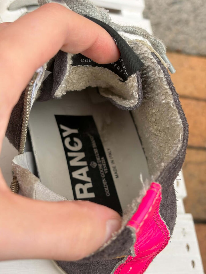 Golden Goose Suede Francy Gold Star Athletic Sneaker - Size 7