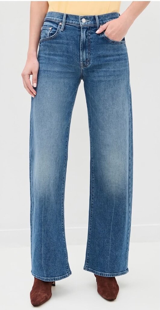 Mother The Lasso Sneak Wide Leg Jeans - Size 27