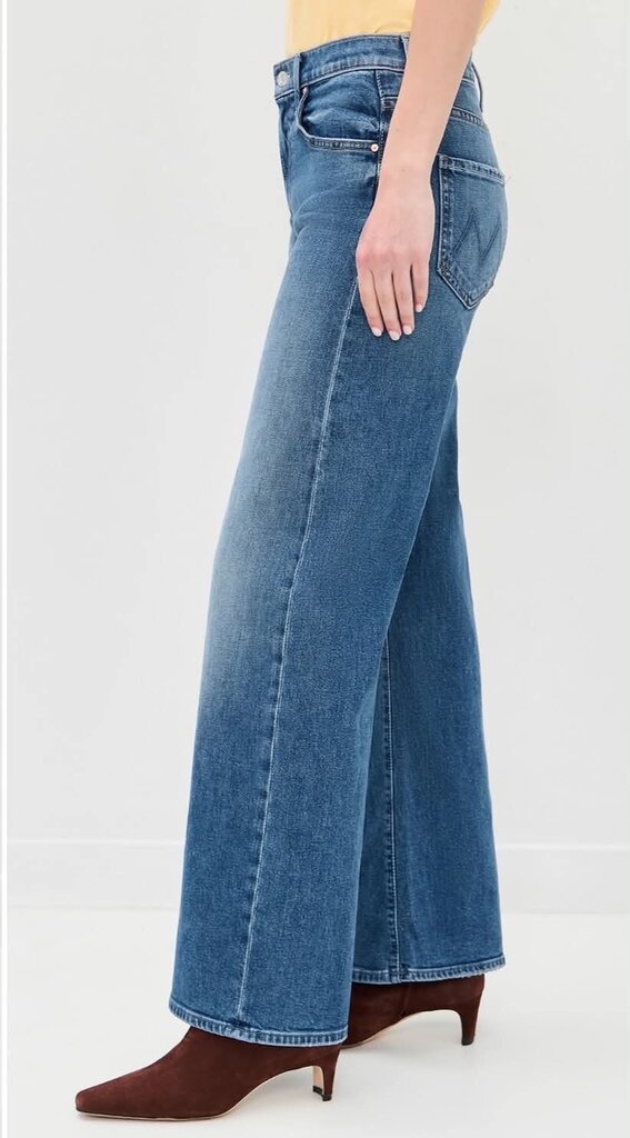 Mother The Lasso Sneak Wide Leg Jeans - Size 27