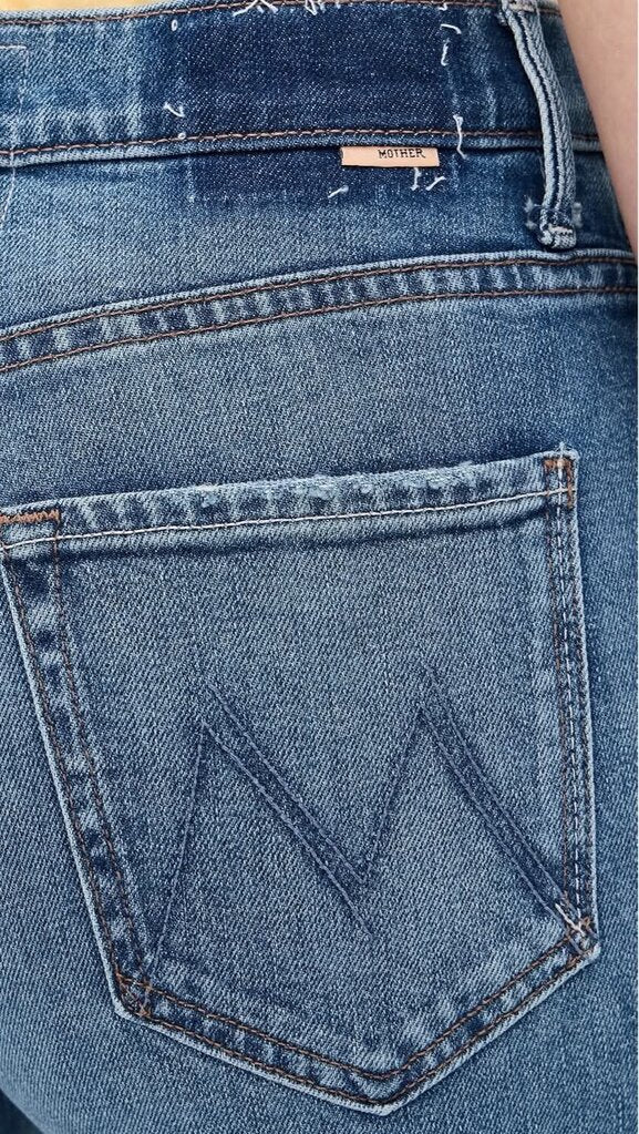 Mother The Lasso Sneak Wide Leg Jeans - Size 27