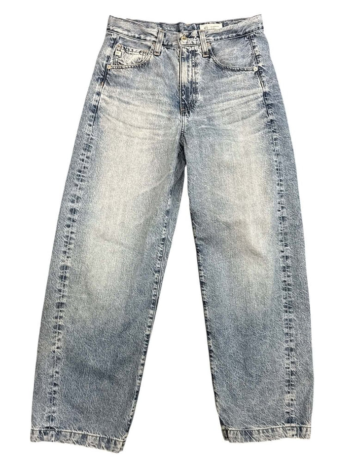 AG Los Angeles Hattie High Rise Barrel Jeans - size 26