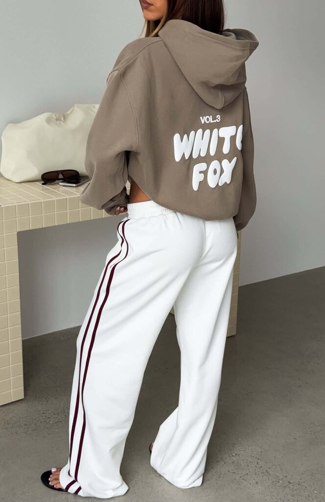 White Fox Offstage Hoodie Fawn - Size M/L