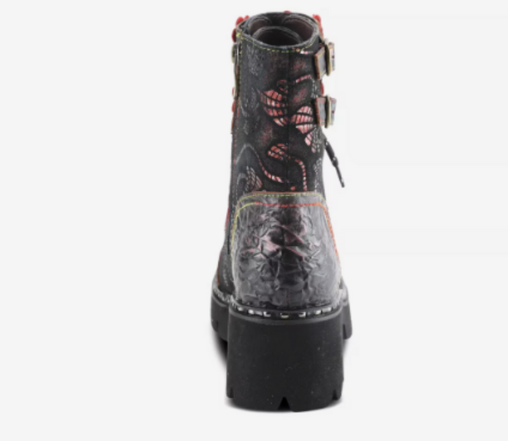 L'artiste Limitless Bootie in Red - Size 40