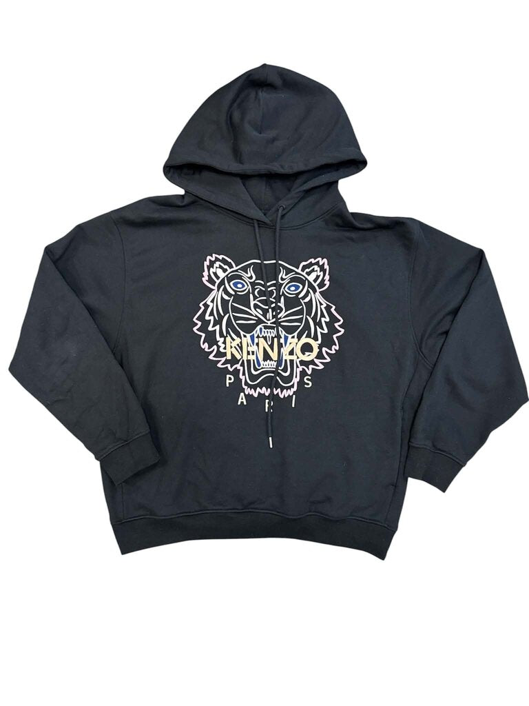 Kenzo Embroidered Tiger Hoodie - Size Large