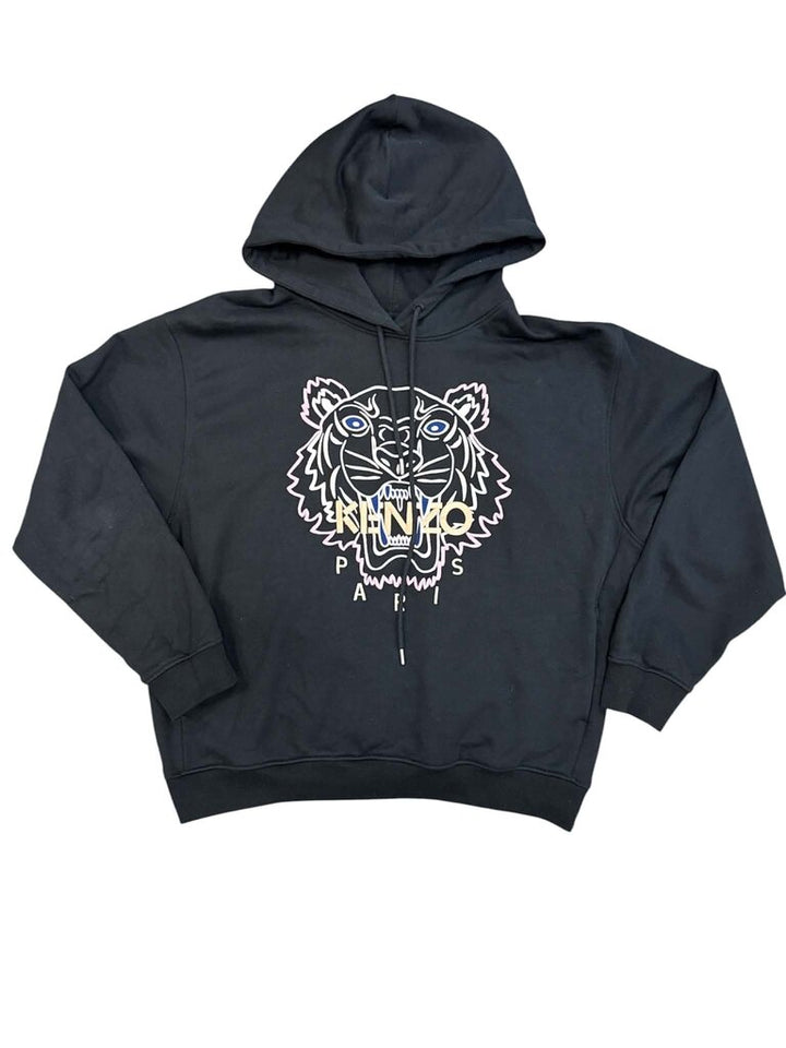 Kenzo Embroidered Tiger Hoodie - Size Large