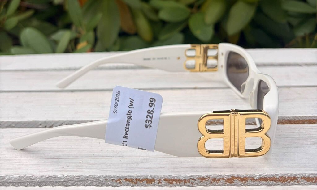 Balenciaga BB0096S 011 Rectangle (w/ case)