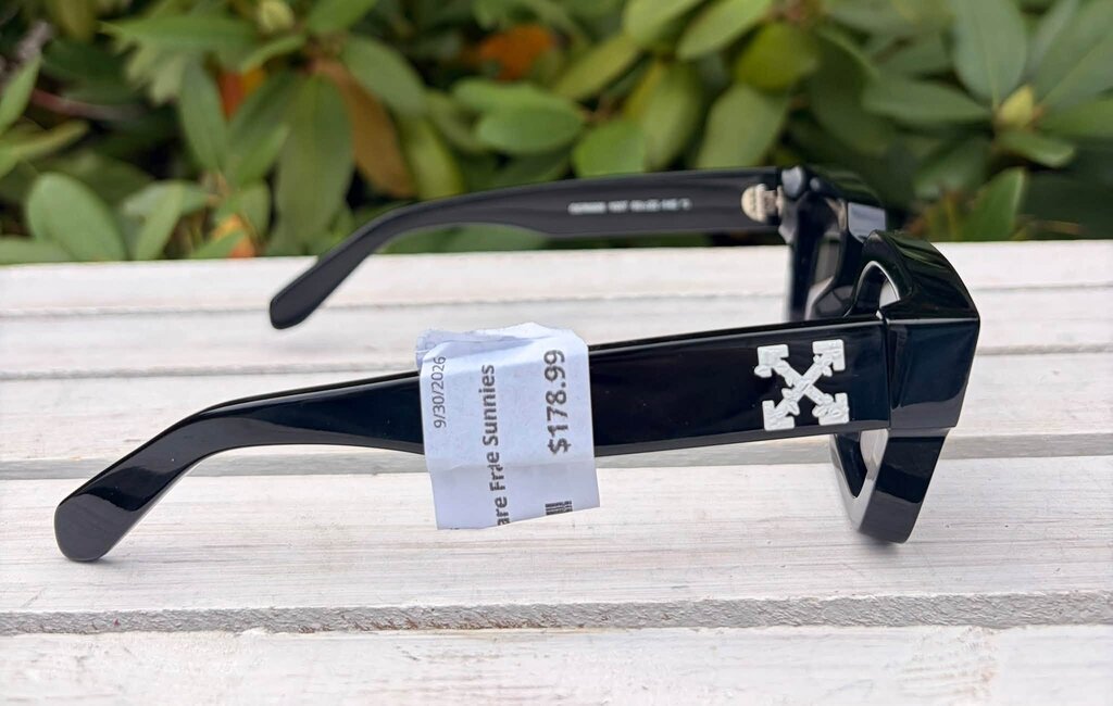 Off White Virgil Square Frame Sunnies (w/ case)