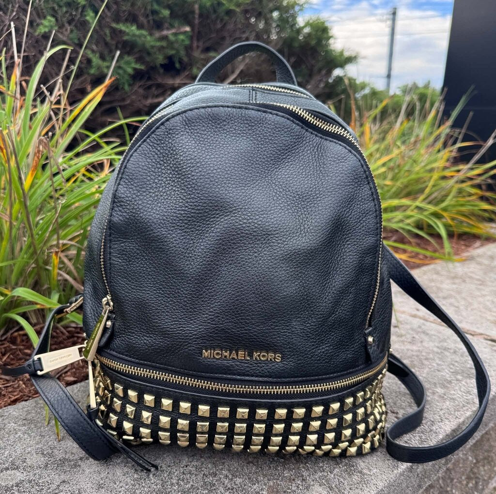 Michael Kors Rhea Medium Studded Backpack